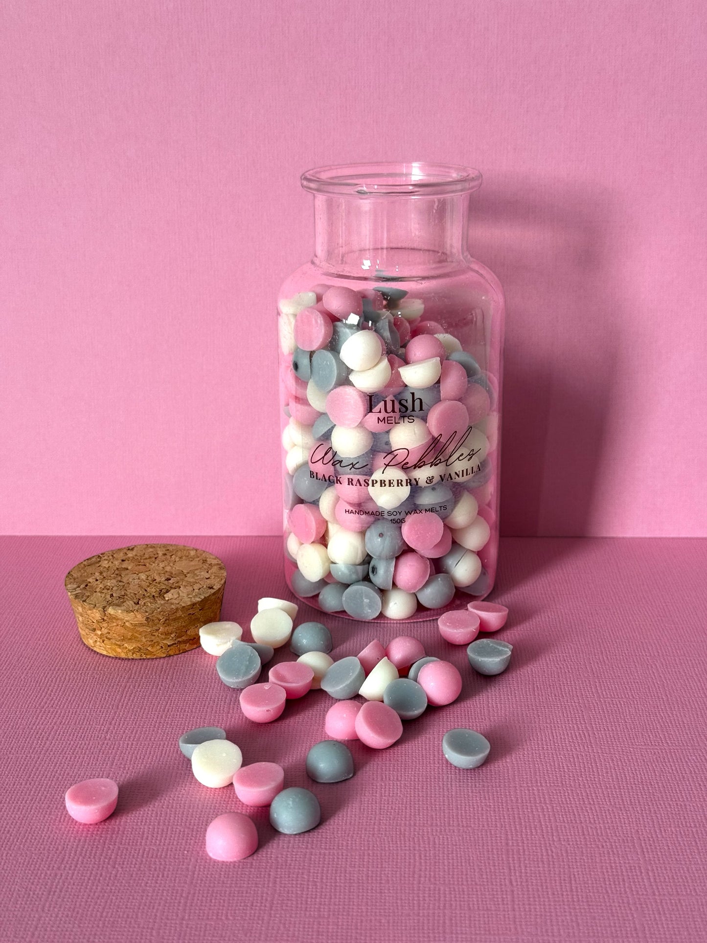 Black Raspberry & Vanilla Pebbles